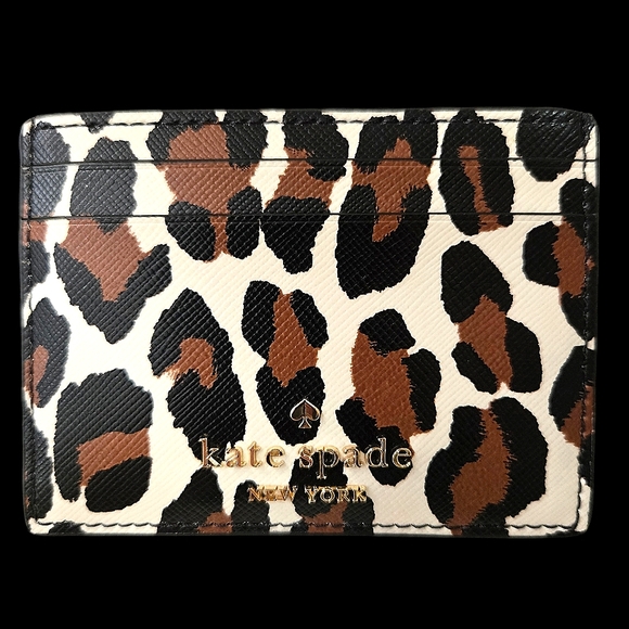 kate spade Handbags - Kate Spade Leopard Cardholder
